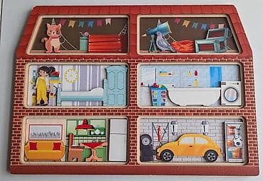 пазл на пол: Пазлы. Деревянные и картонные. Забирать на Ибраимова, дом 30 — 6