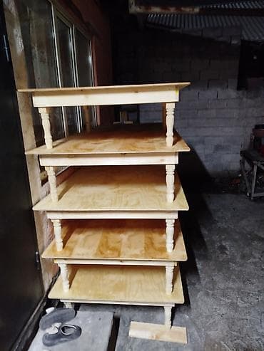 столы из дерева на заказ: Стол на заказ, Для кухни, Прямоугольный — 7