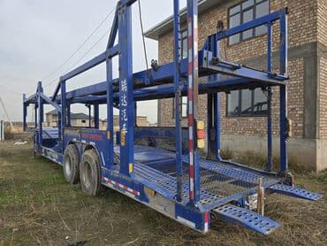 передвижной дом: Прицеп, Lohr, Автовоз, 10 т, Б/у — 3