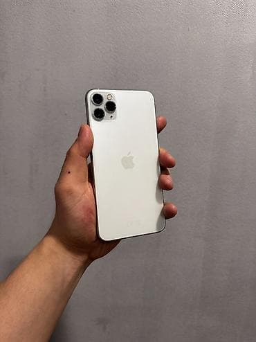 ipad 2018 pro: IPhone 11 Pro Max, Б/у, 256 ГБ, Белый, Чехол, 71 % — 1