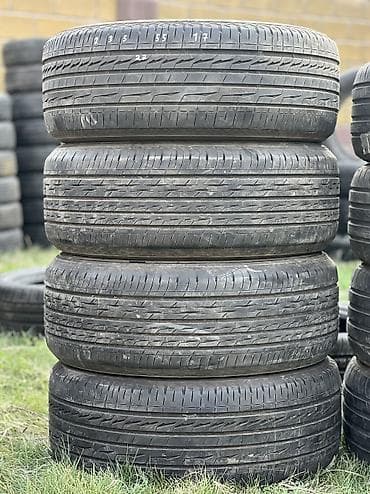 Шины 235 / 55 / R 17, Лето, Б/у, Комплект, Легковые, Япония, Bridgestone at lalafo.kg Шины 235 / 55 / R 17, Лето, Б/у, Комплект, Легковые, Япония, Bridgestone