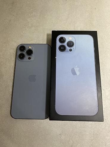 трекеры для детей: IPhone 13 Pro Max, Б/у, 256 ГБ, Blue Titanium, Коробка, 76 % — 7
