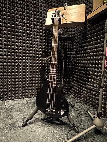 гитаа: Бас‑гитара Epiphone Toby 5‑струнная с кейсом - Корпус: черный — 6