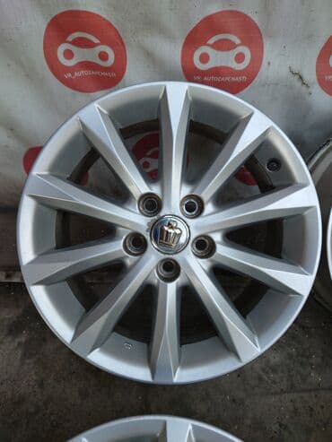 fit rs: Литые Диски R 17 Toyota, Комплект, отверстий - 5, Б/у — 6