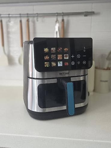 air fryer: Аэрогриль (фритюрница без масла) NEXSER NS-10102 - Объем: 10 литров — — 1