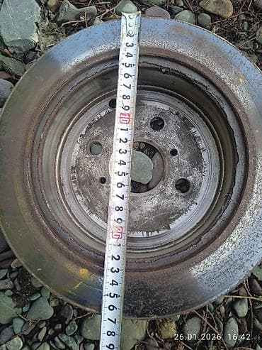 радиатор тайота виш: Предний тормозной диск Toyota 2002 г., Б/у, Оригинал, Япония — 8