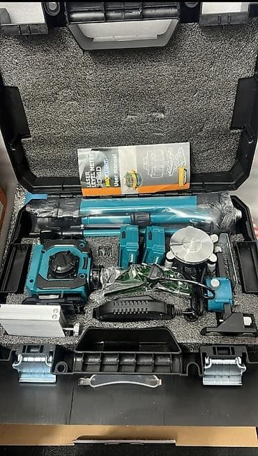 solutions third edition: Профессиональный лазерный уровень 3D/4D (зелёный луч) в комплекте — 2