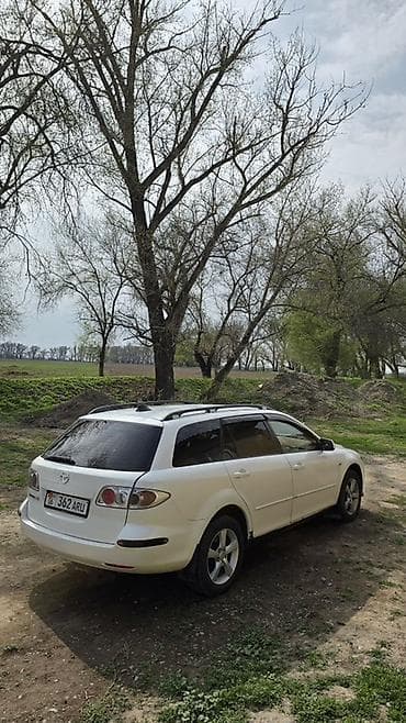 mazda mx: Mazda 6: 2003 г., 2 л, Механика, Бензин, Универсал — 4