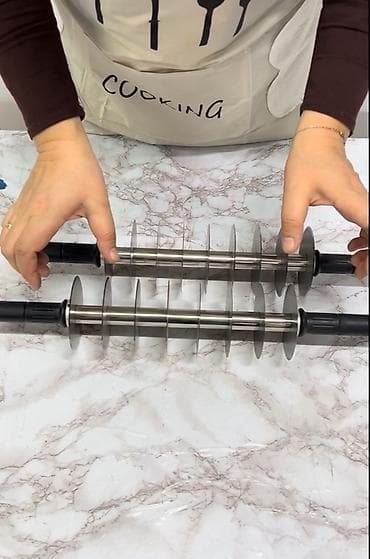 пекарный духовка: Боорсок кескич — роликовый резак для теста - Инструмент для быстрого — 4