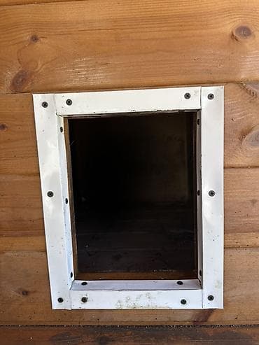 борьба с мышами на даче: Навес, Односкатный, Дерево, Черепица — 5