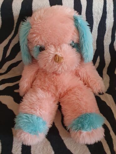 чебурашка из плюшевой пряжи: Продаю мягкие игрушки, высота около 70 см, состояние отличное, цена по — 3