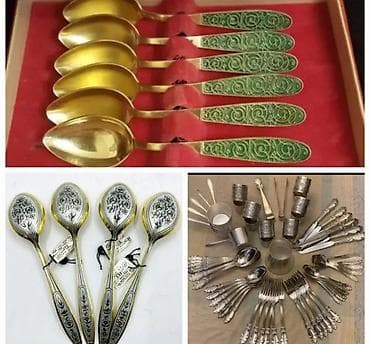 Антиквариат: Купим столовое серебро — 2