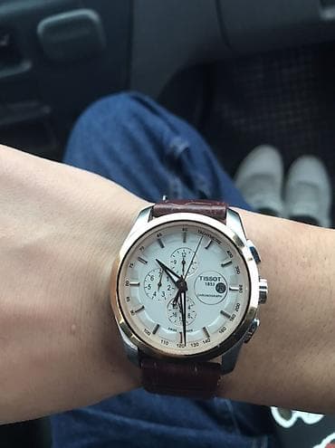 сумка тигуу: Классикалык сааттар саат, Tissot, Швейцария, Суу өткөрбөөчү, Эркектердики — 2