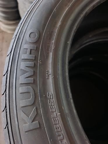 w210 55: Шины 215 / 55 / R 17, Лето, Б/у, Комплект, Легковые, Корея, Kumho — 2