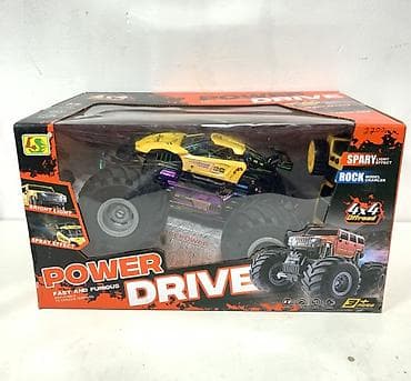 пистолет водиной: Радиоуправляемый монстр-трак Power Drive 4x4 - Тип: электрическая — 3