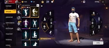 Игровой аккаунт Free Fire Основное: - Ник: zibeskа - Уровень профиля — 2