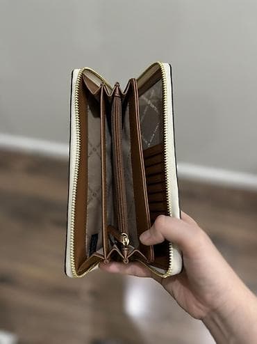 женский кошелек бежевый: Кошелек, Michael Kors, Женские, Новый — 5