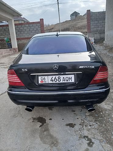 techno spark: Mercedes-Benz S-Class: 2001 г., 5 л, Автомат, Бензин, Седан — 5
