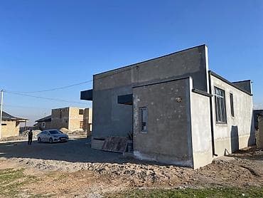 дома киргизия 1: Продаётся новый одноэтажный дом в стиле хай‑тек, ПСО (предчистовая — 3