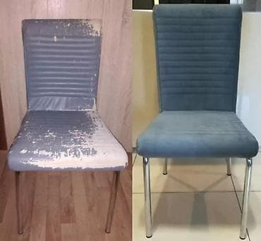 наклейка на футболку: Ремонт реставрация мяхкой мебели перетяжка мебели ремонт мебели — 5