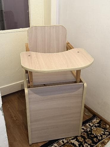 стол стул для кормления деревянный: Детский трансформируемый комплект стульчик-столик. Особенности: - — 1