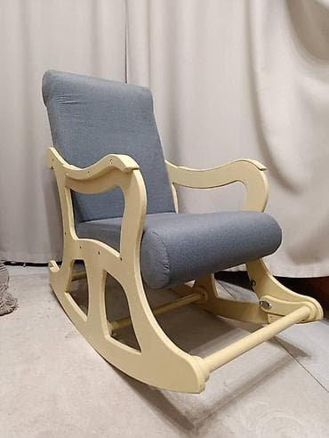 Балдар эмереги: Термелүүчү кресло, түсү - Боз — 3