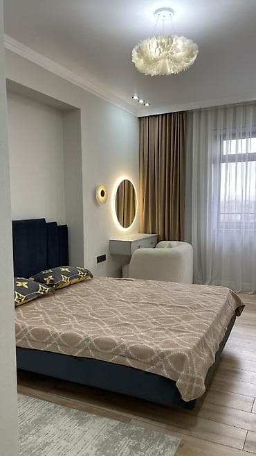 медерова абая: 2 комнаты, 65 м², 14 этаж — 9