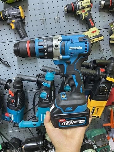 Аккумуляторная ударная дрель-шуруповерт Makita (серия XGT) - Тип at lalafo.kg Аккумуляторная ударная дрель-шуруповерт Makita (серия XGT) - Тип