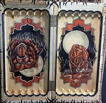 бу стенка: Нарды. Шахматы настольные игры из натурального дерева. - — 2