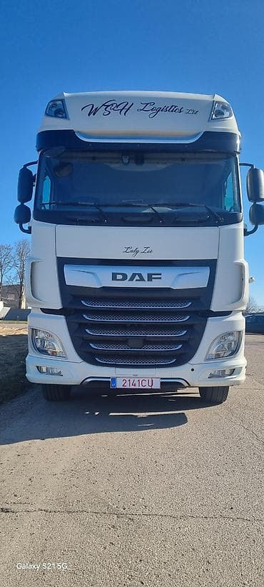 Тягач, DAF, 2019 г., Тентованный — 2