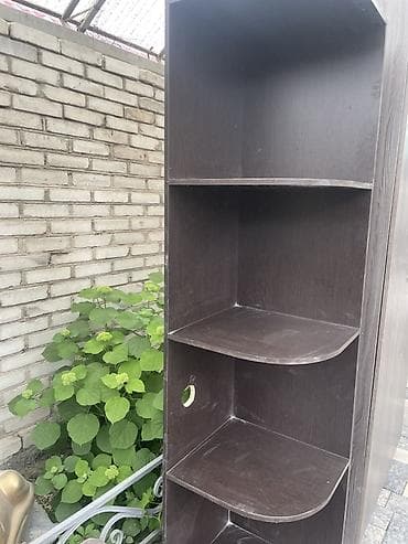 Книжные полки: Книжная полка, ЛДСП, Напольная — 2
