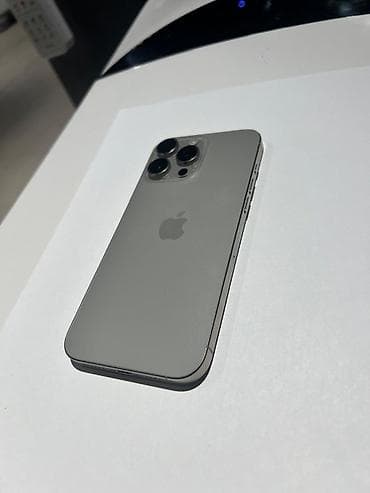 telefon iphone: IPhone 16 Pro Max, Б/у, 512 ГБ, Natural Titanium, Чехол, Коробка, 90 % — 4