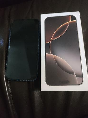 IPhone 16 Pro Max, Б/у, 256 ГБ, Desert Titanium, Коробка, 99 % at lalafo.kg IPhone 16 Pro Max, Б/у, 256 ГБ, Desert Titanium, Коробка, 99 %