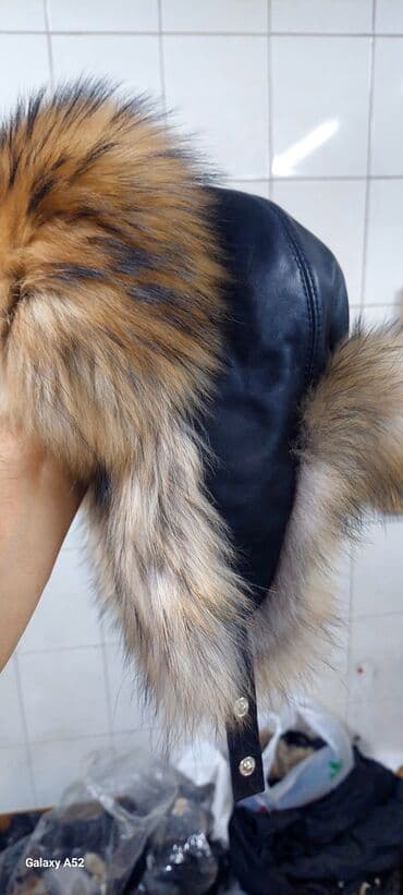 Мужская шляпа из меха енота. Новая, превосходного качества, верхняя