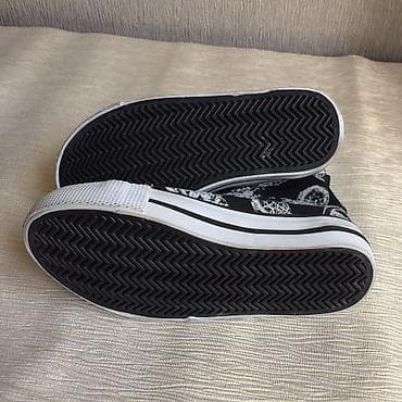 слипоны hm: Детские слипоны/кеды Наименование: H&M Motorcycle Print High Top — 8