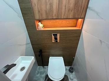 1 комната, 46 м², Асанбай мкр Элитка, 6 этаж, Дизайнерский ремонт — 5