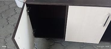 Мебель: Комплект офисной мебели, Шкаф, ДСП, цвет - Серый — 4