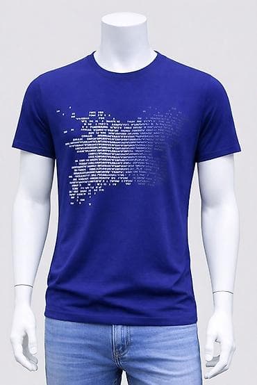 Плащи: Мужская футболка с принтом «типографика» Nike Производство Турция — 6