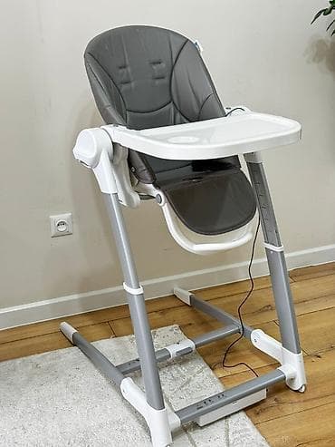 качалка электрическая: Детский стульчик‑шезлонг 2‑в‑1 с электронным блоком управления — 4