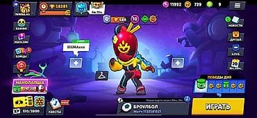 wot blitz: Игровой аккаунт Brawl Stars - Трофеи: 58 381 (рекорд 58 383) на пути — 10
