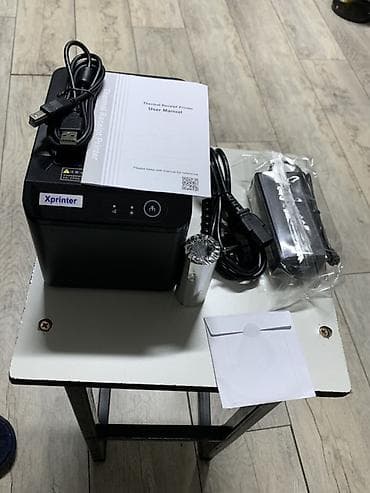 Покупательские тележки, корзины: Термопринтер чеков Xprinter (модель с верхней загрузкой бумаги) — 3