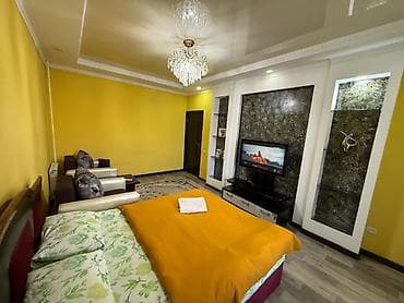 sky hotel: 1 комната, Душевая кабина, Постельное белье, Кондиционер — 2