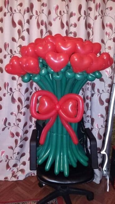 газ баллон кислородный ош сатылат: Цветы из шаров подарки на 8 марта Корзины из шаров букеты с бабочками — 24