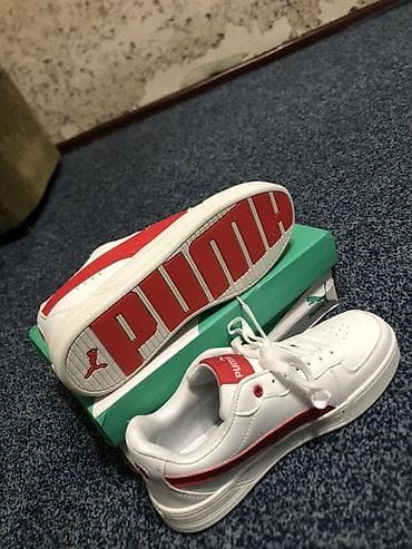 мужской одежды: Мужские кроссовки, 42, Puma, Новый, цвет - Белый, Самовывоз — 3