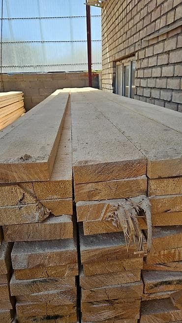Доски, Обрезные, Для строительства, Сосна, Черновые