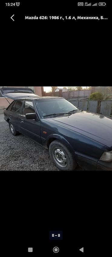 ниссан стэйджа: Mazda 626: 1986 г., 1.6 л, Механика, Бензин, Седан — 7