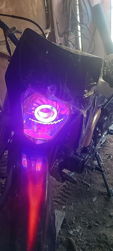 глушитель мото: Эндуро/кроссовый мотоцикл 300см³ воздушное охлаждение, на ходу — 5