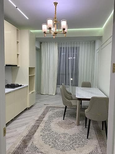 14: 2 комнаты, 77 м², Асанбай мкр Элитка, 2 этаж, Дизайнерский ремонт — 10