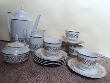 зерно кофе: Продается НовыйСервис кофейный СССР старая Чехословакия антикварный — 2