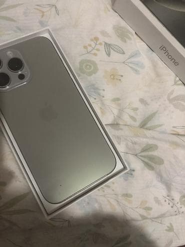 IPhone 16 Pro Max, Новый, 1 ТБ, Natural Titanium, Коробка, 100 %